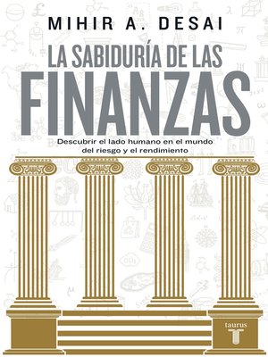 cover image of La sabiduría de las finanzas